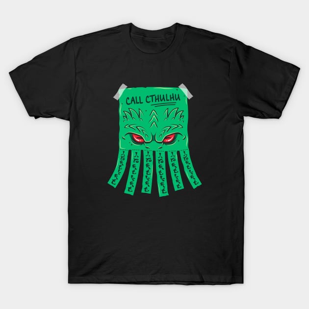 Call Cthulhu T-Shirt by Eilex Design